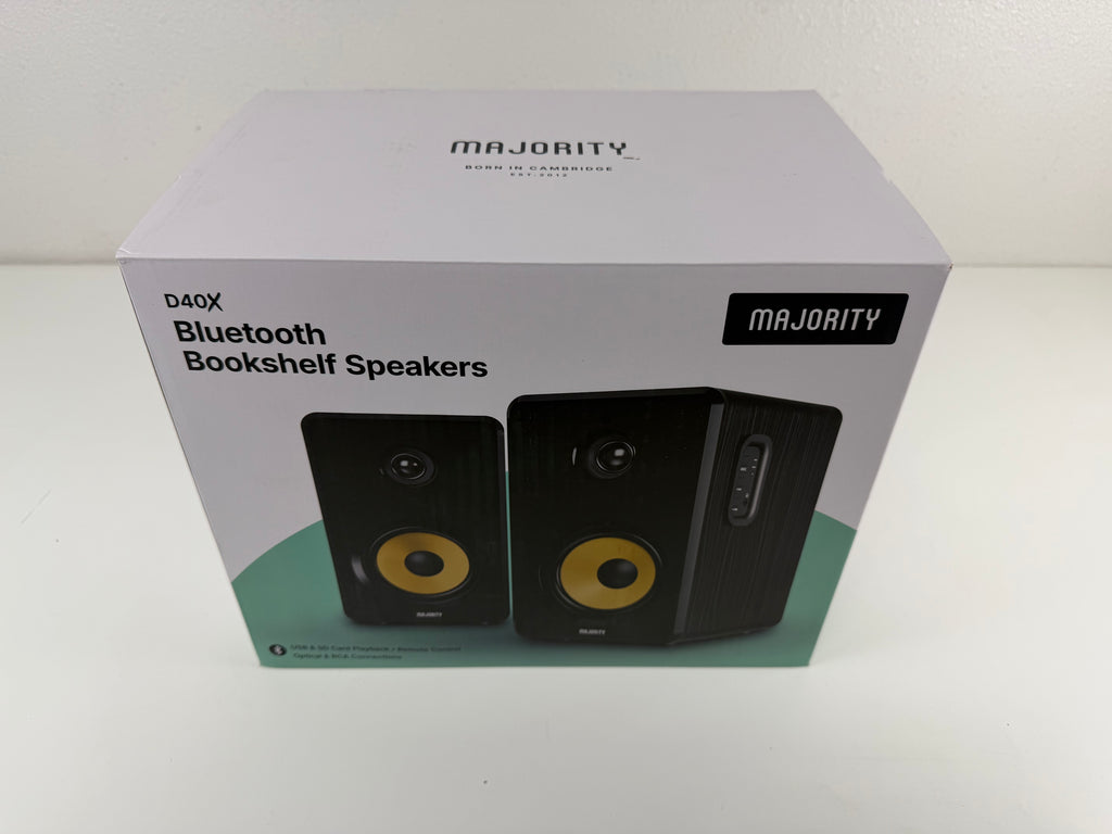 Majority D40X Bluetooth Bookshelf Speakers